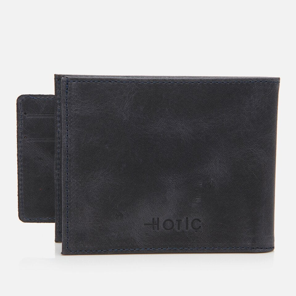 Genuine Leather Anthracite Men's Wallet