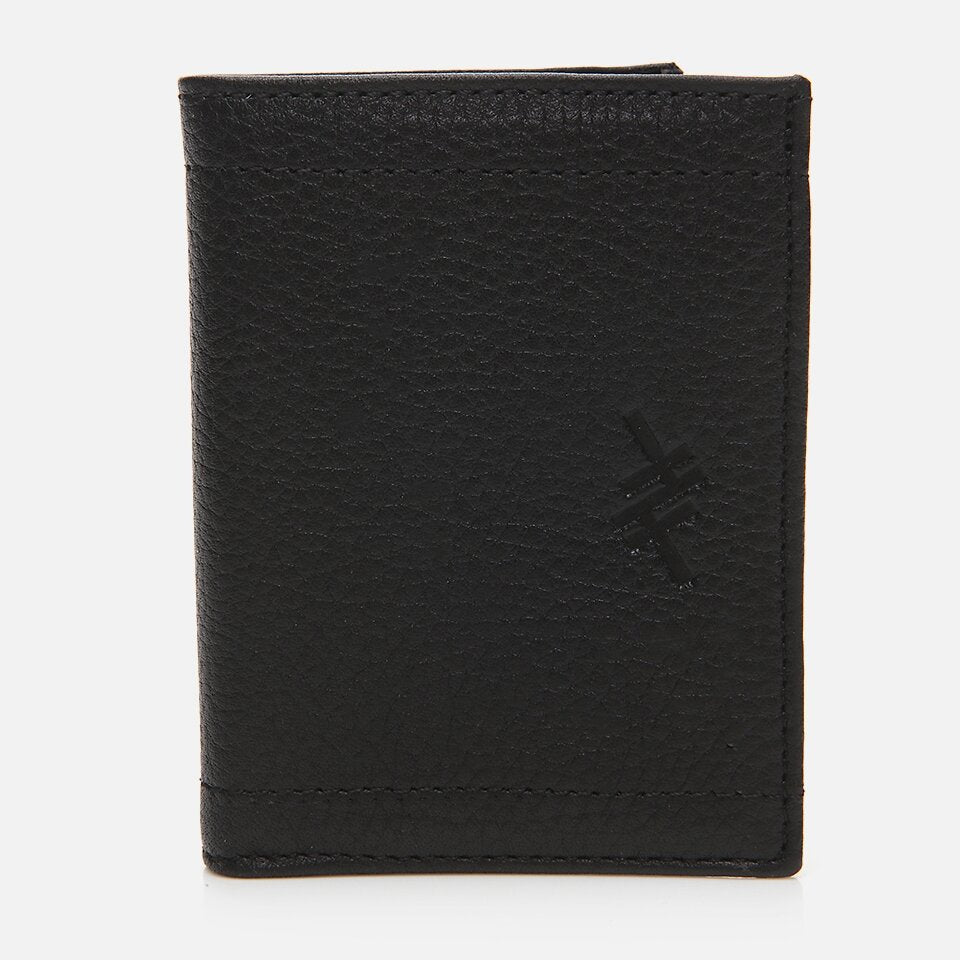 Genuine Leather Black Men's Wallet