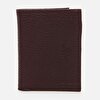Genuine Leather Navy Blue Men's Wallet