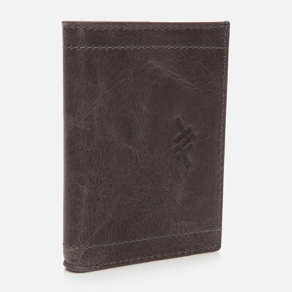 Genuine Leather Grey Men's Wallet