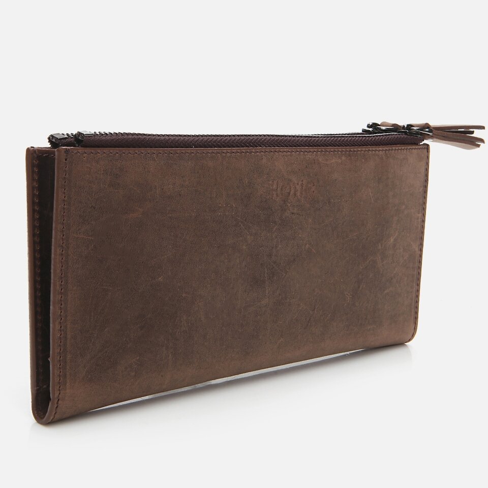 Genuine Leather Brown Men's Wallet