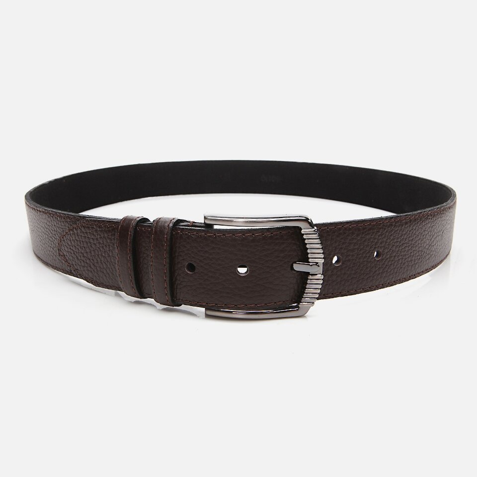 Genuine Leather Brown Men's Belt