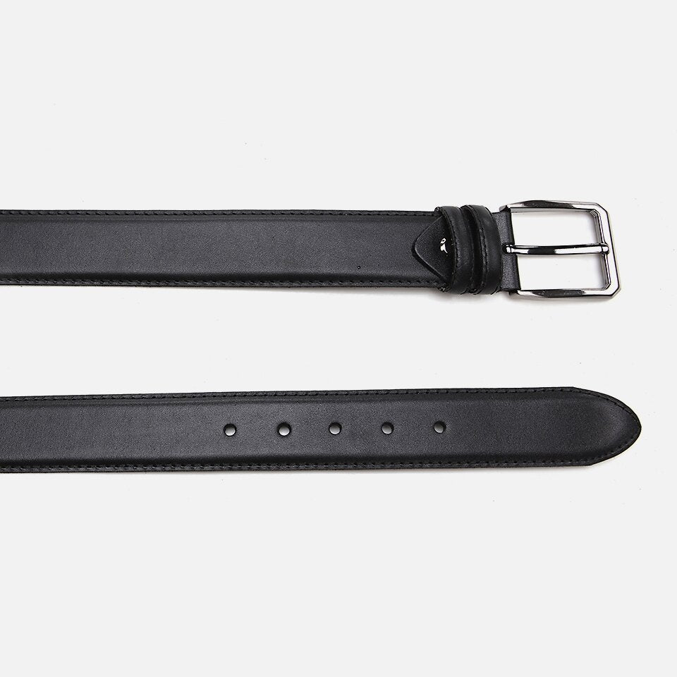 Genuine Leather Black Men's Belt