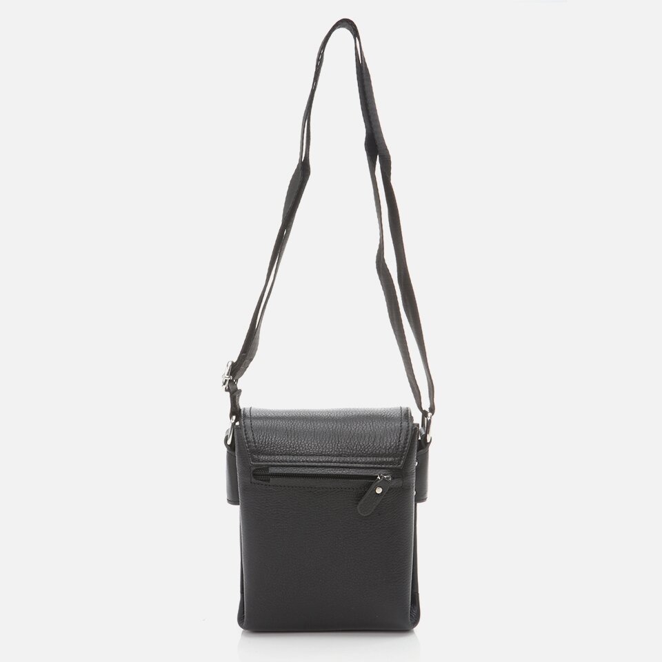 Genuine Leather Black Men's Bag