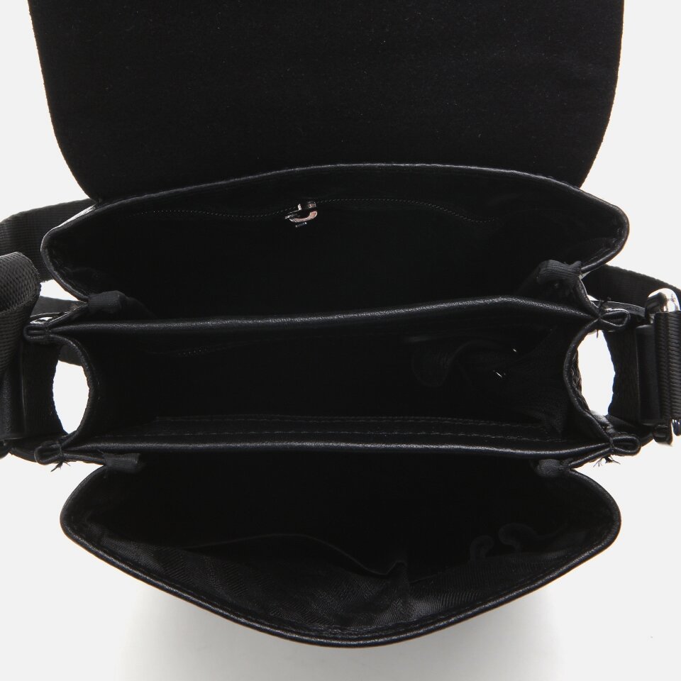 Genuine Leather Black Men's Bag
