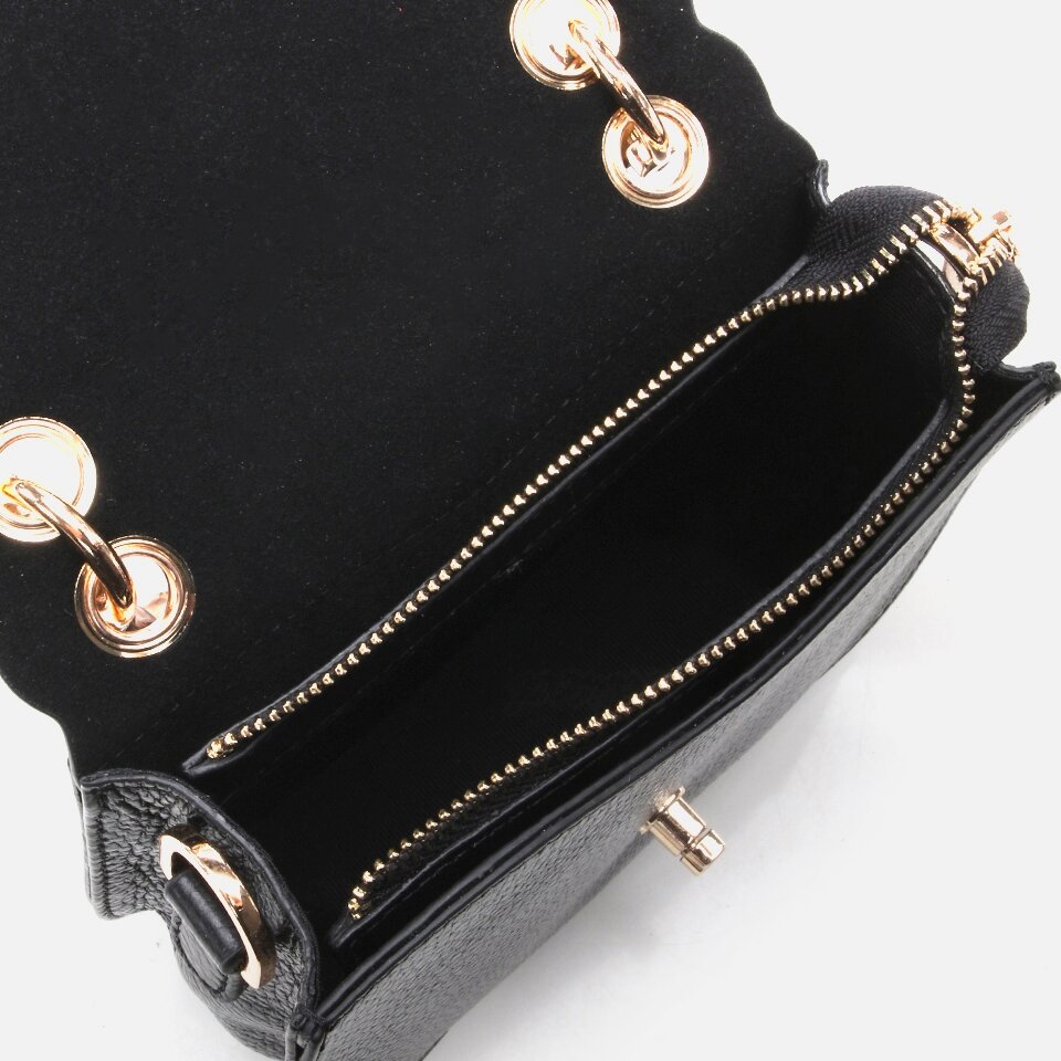 Genuine Leather Black Women's Bag