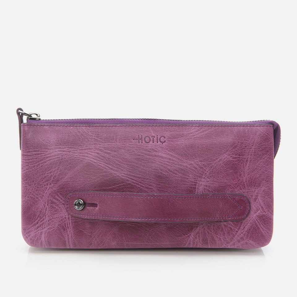 Genuine Leather Purple Men's Bag