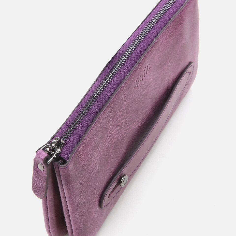 Genuine Leather Purple Men's Bag