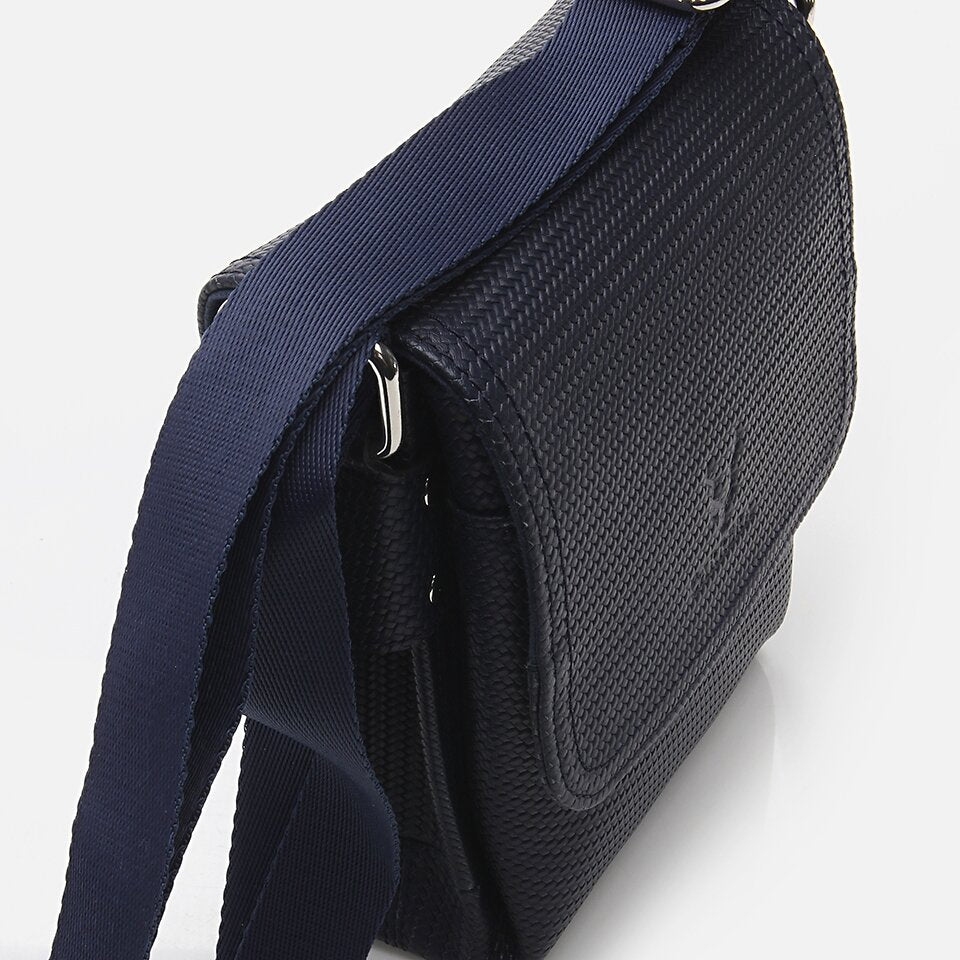 Genuine Leather Navy Blue Men's Bag