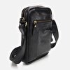 Genuine Leather Black Men's Bag