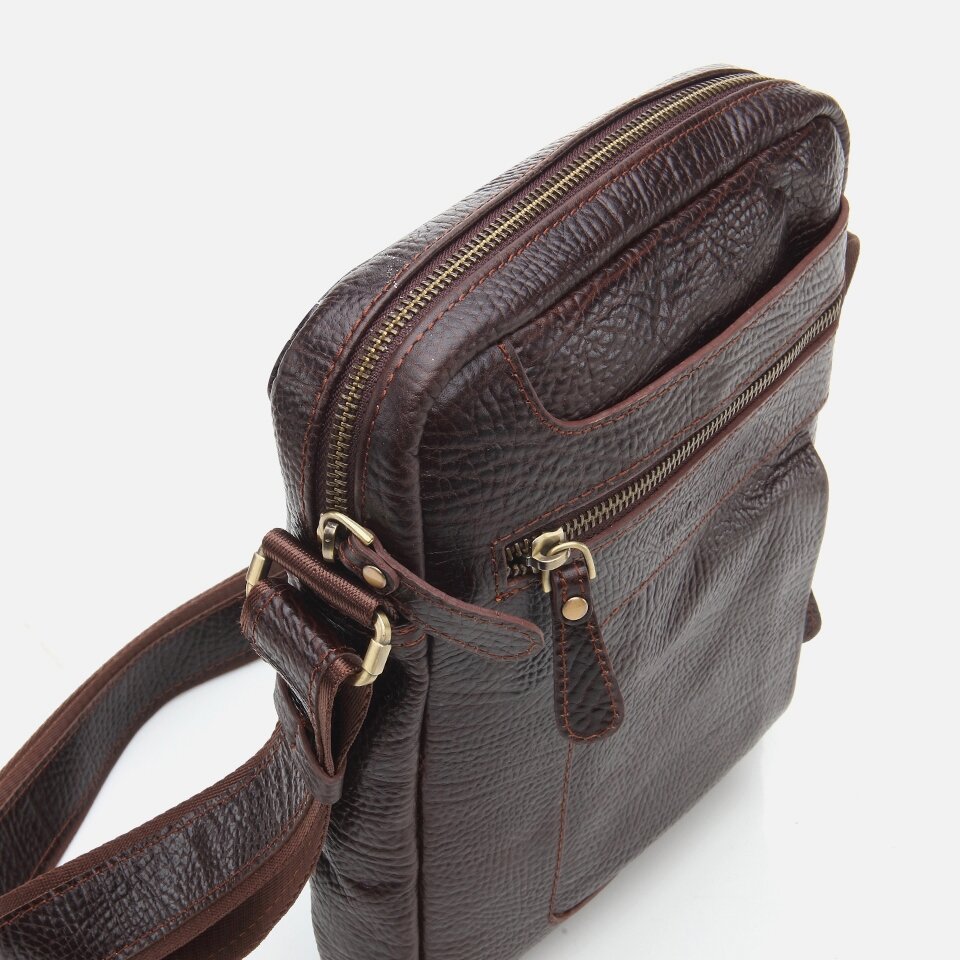 Genuine Leather Brown Men's Bag