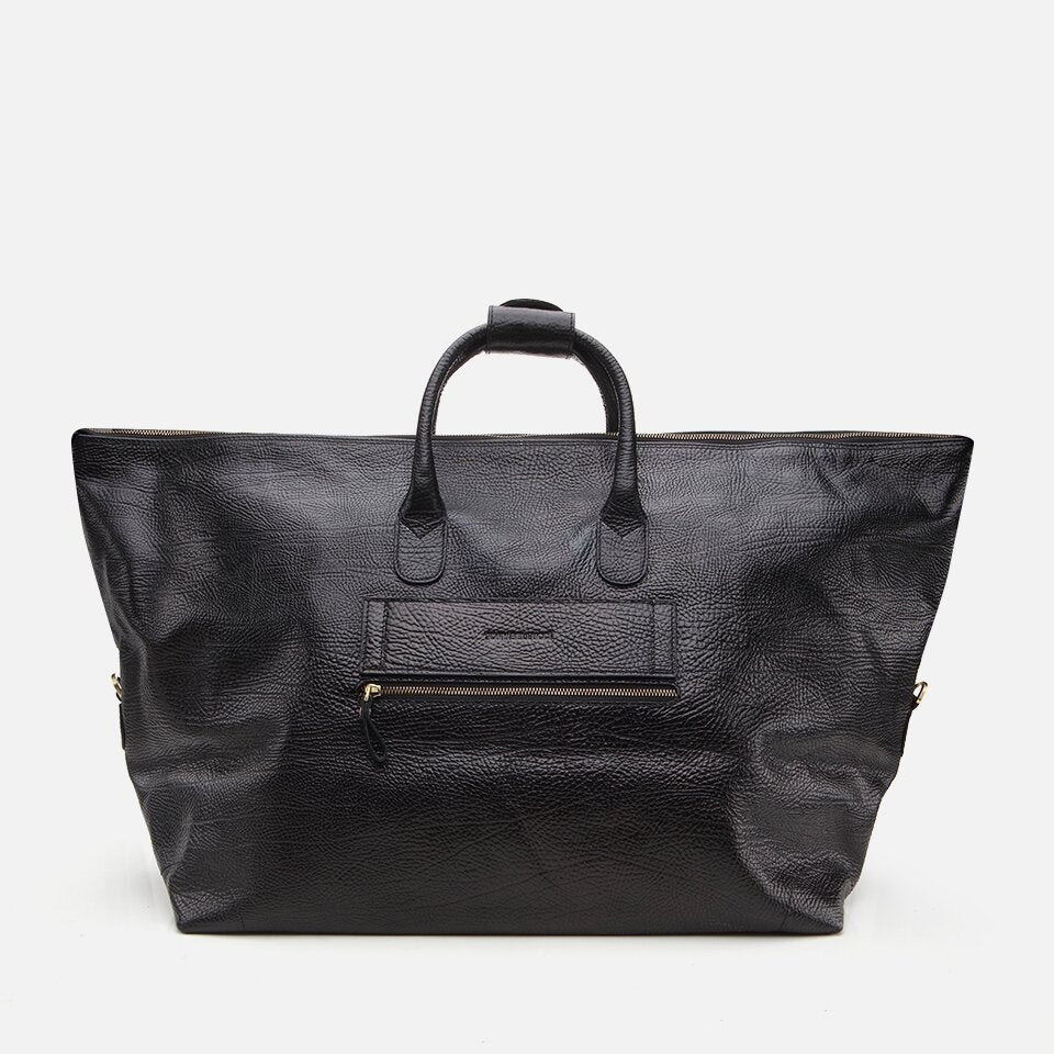 Genuine Leather Black Men's Bag