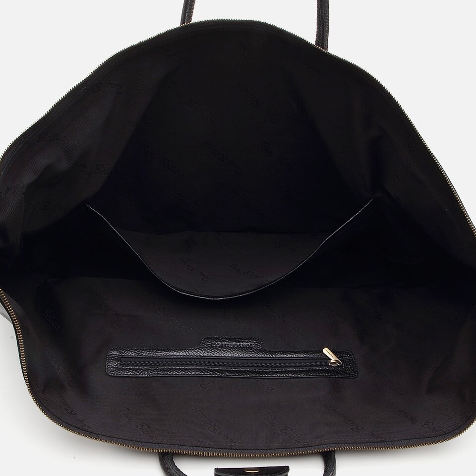 Genuine Leather Black Men's Bag