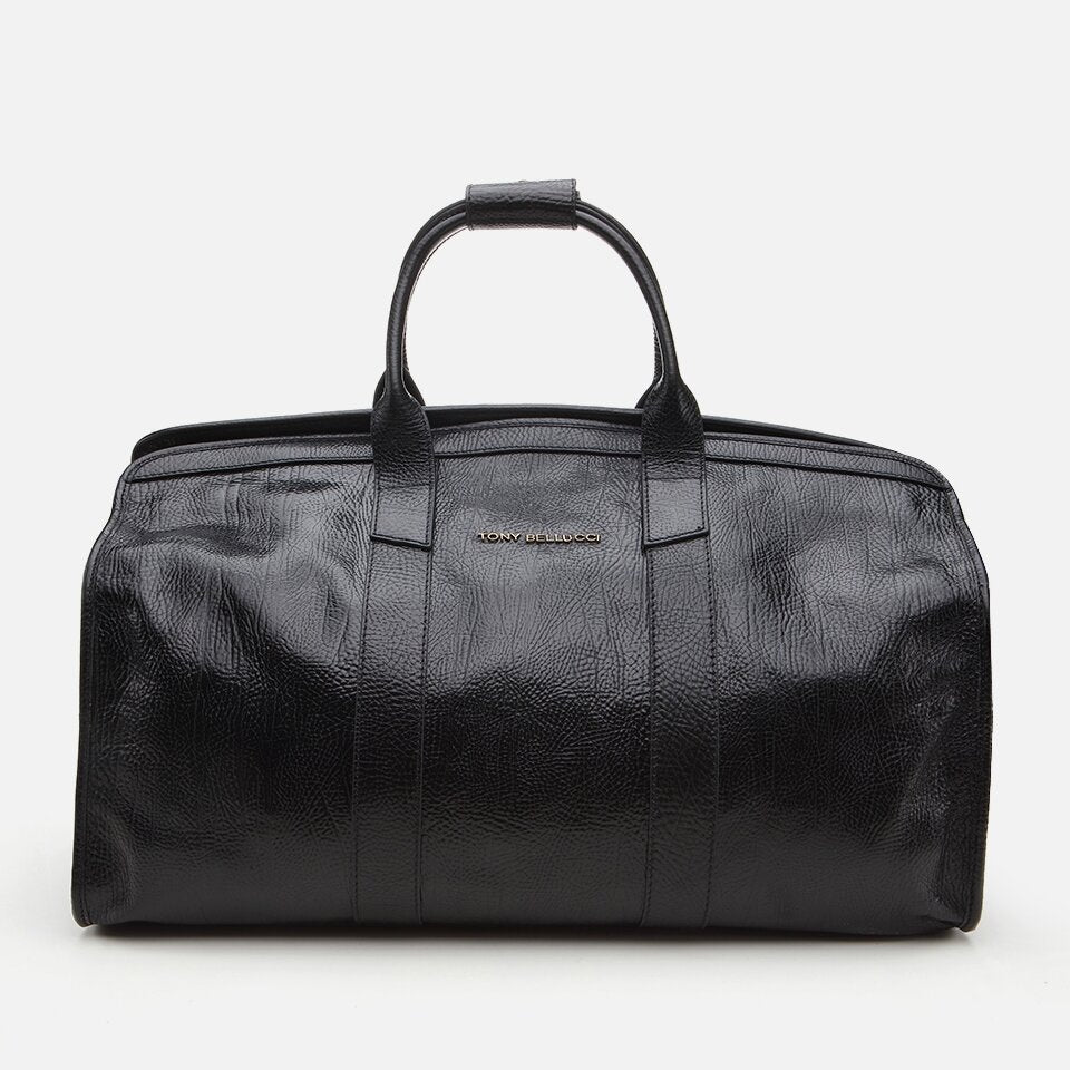 Genuine Leather Black Men's Bag