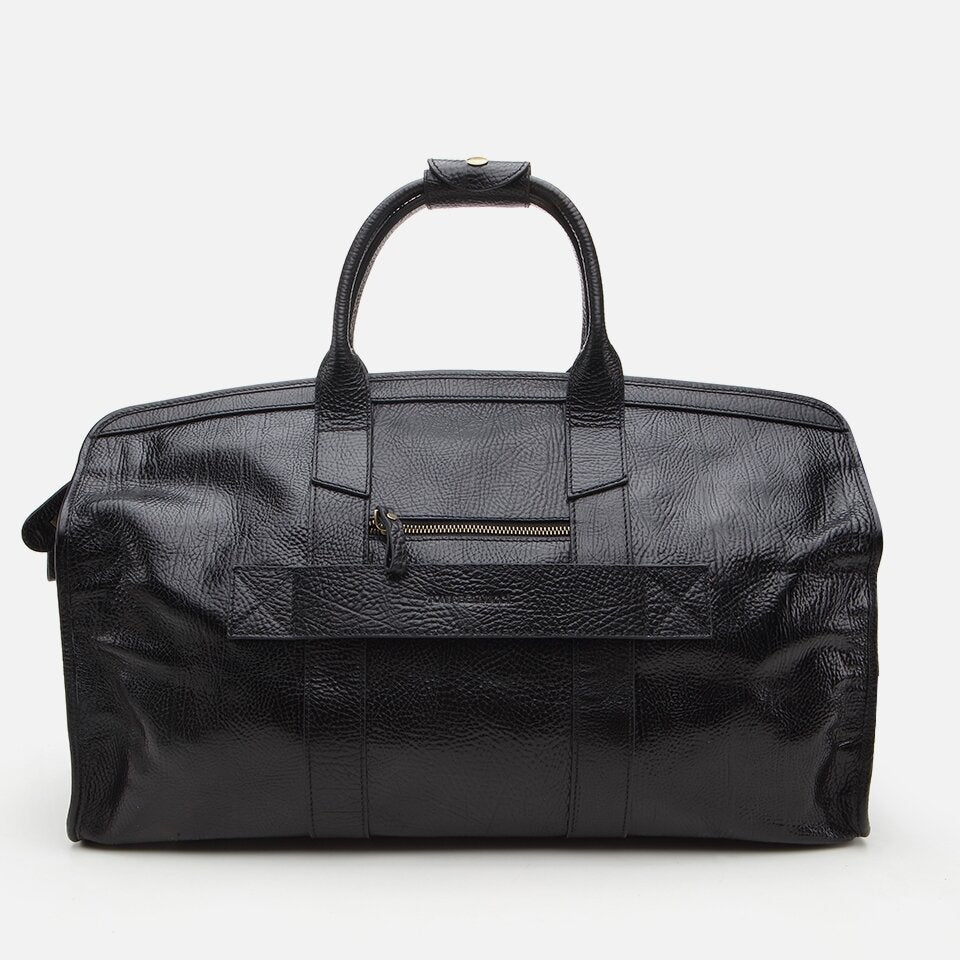 Genuine Leather Black Men's Bag