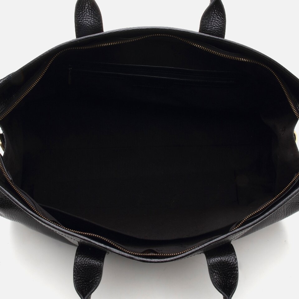 Genuine Leather Black Men's Bag