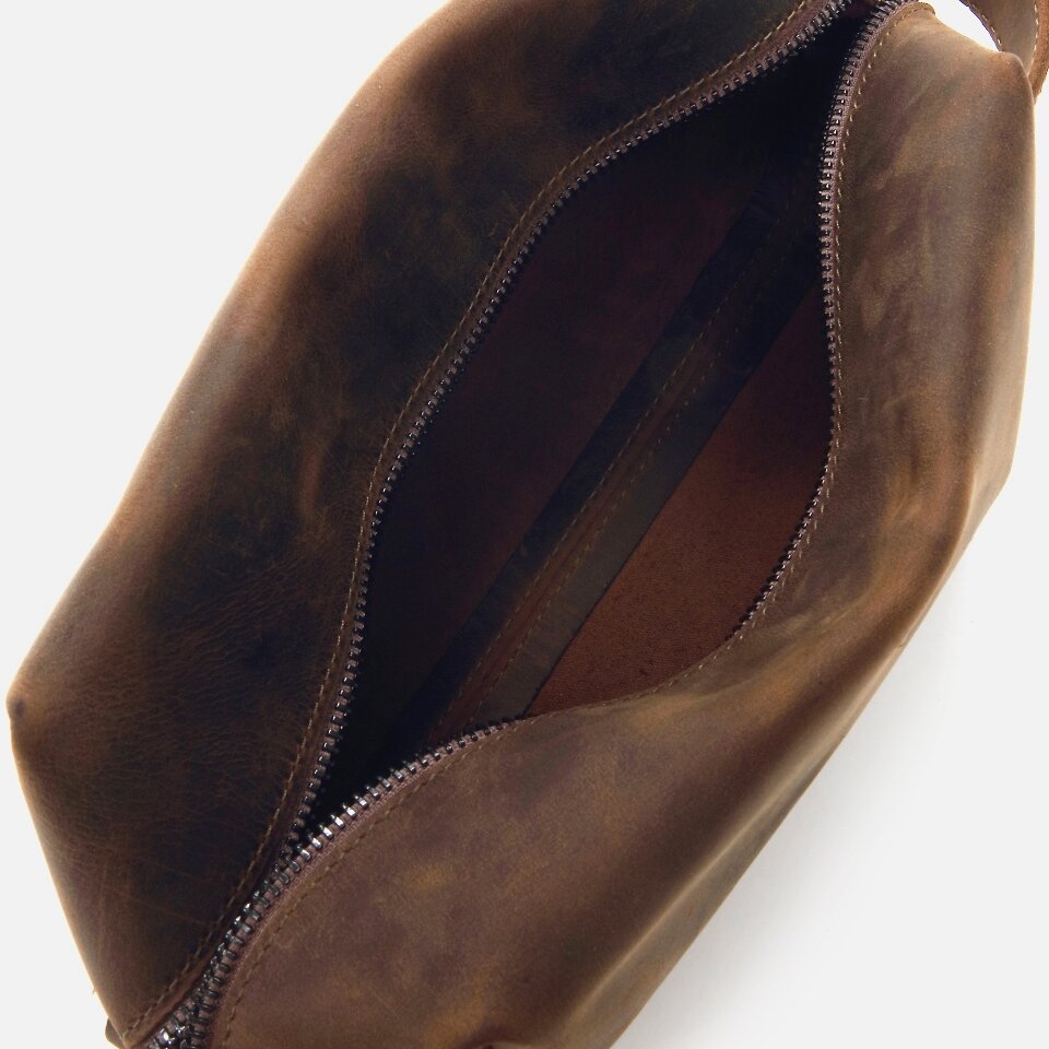 Genuine Leather Brown Men's Bag