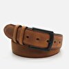 Genuine Leather Taupe Men's Belt