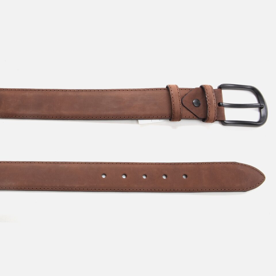 Genuine Leather Taupe Men's Belt