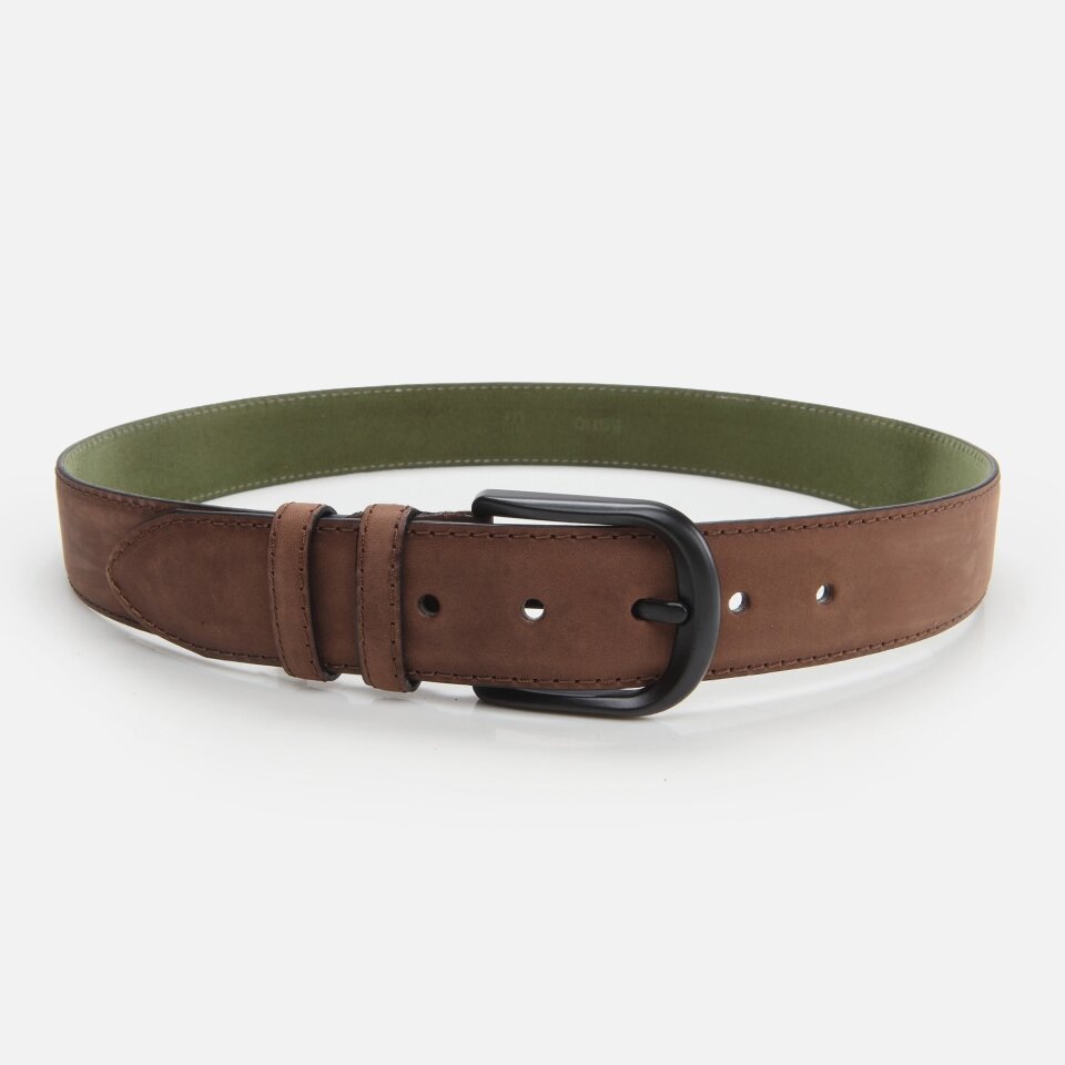 Genuine Leather Taupe Men's Belt