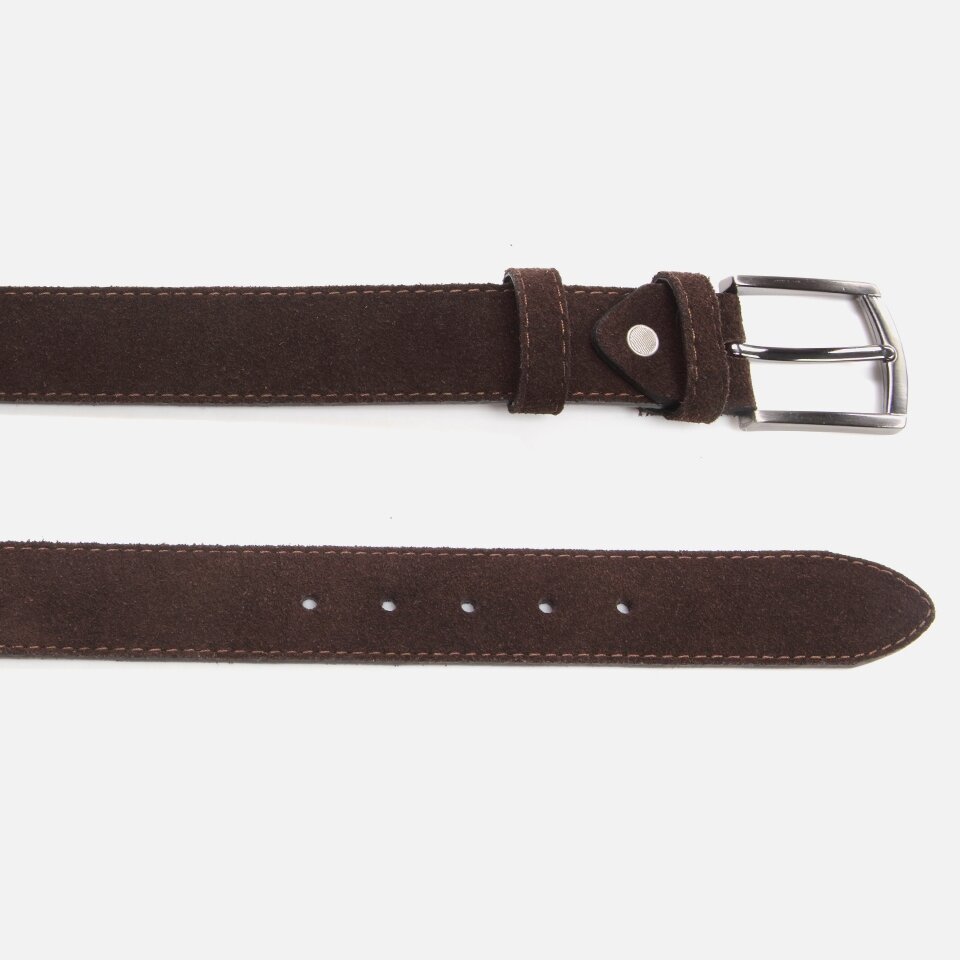 Genuine Leather Brown Men's Belt