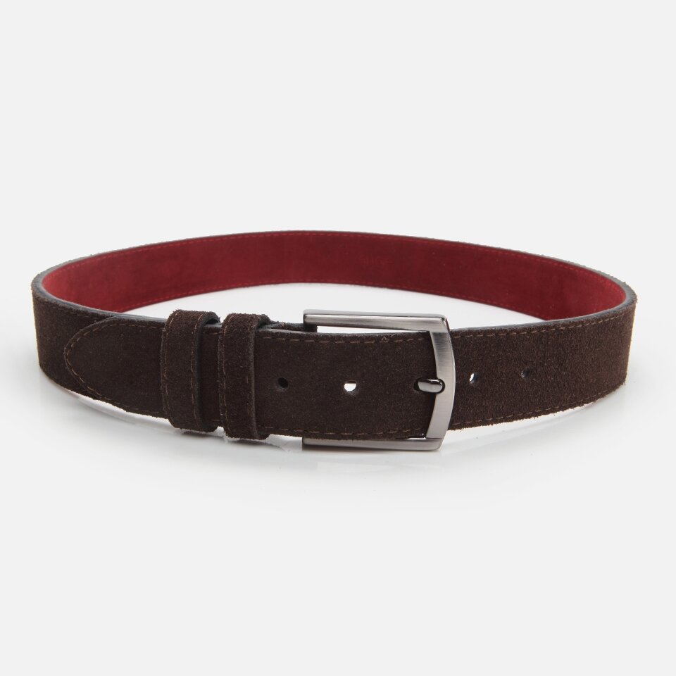 Genuine Leather Brown Men's Belt