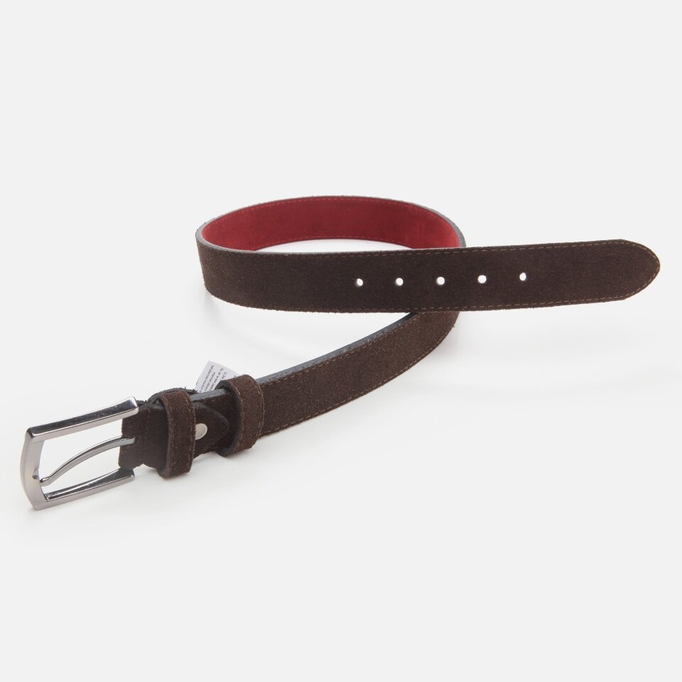 Genuine Leather Brown Men's Belt