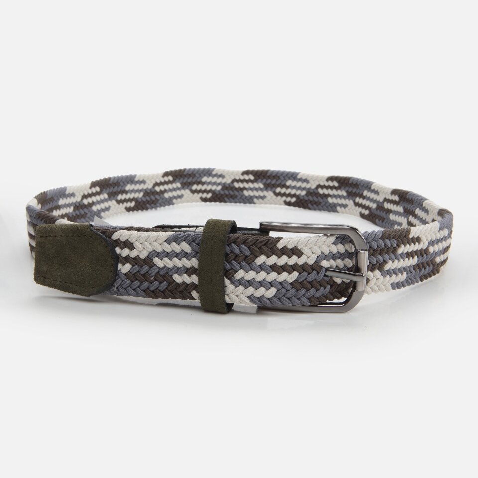 Genuine Leather Green Men's Belt