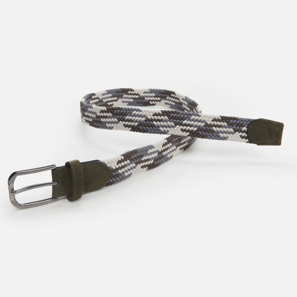 Genuine Leather Green Men's Belt