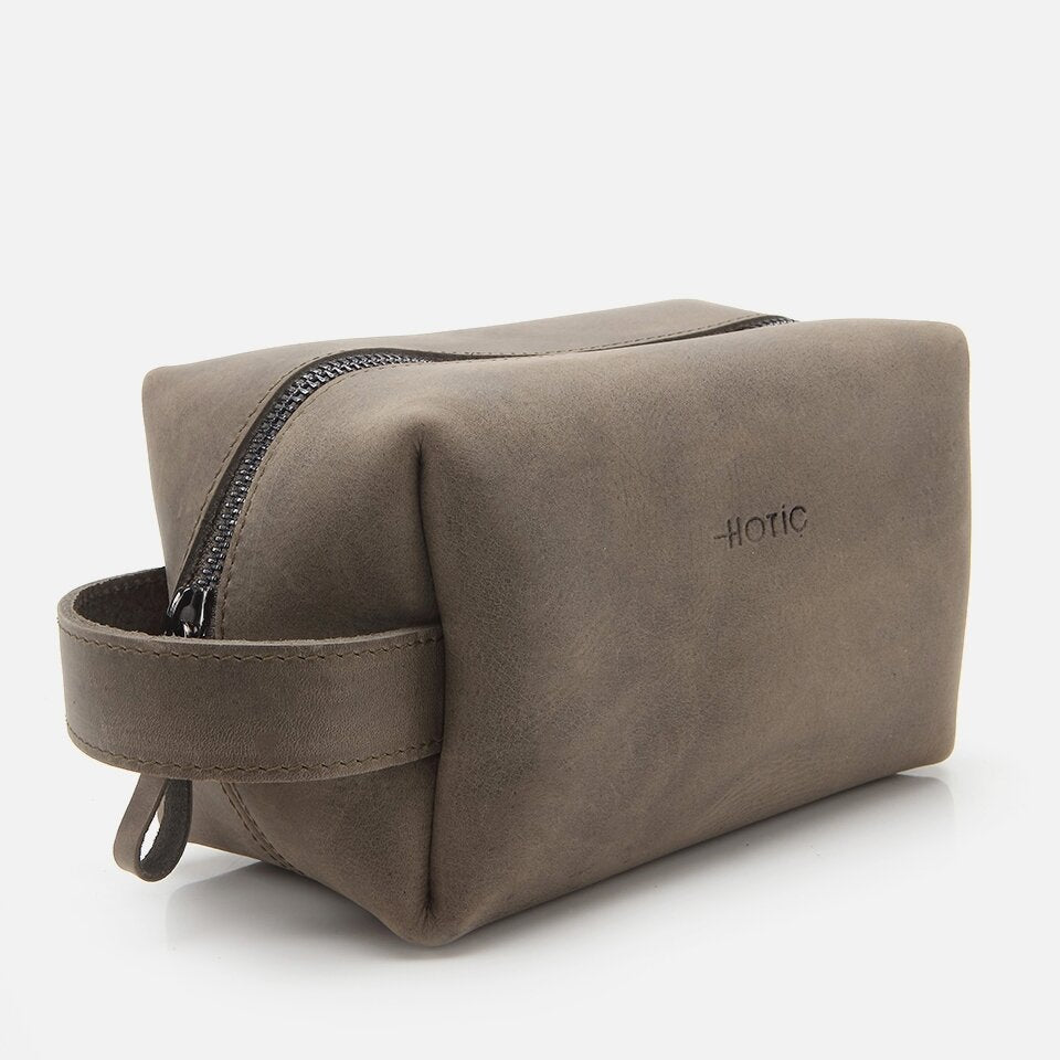 Genuine Leather Khaki Men's Bag