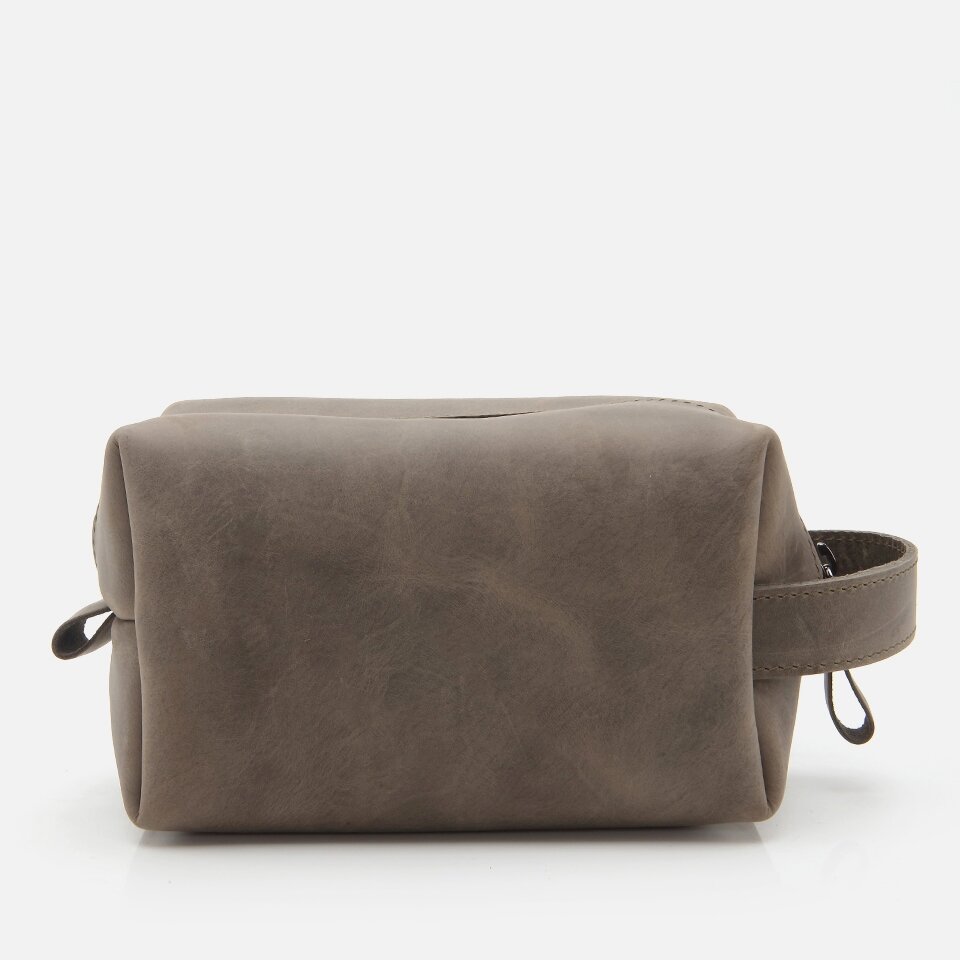 Genuine Leather Khaki Men's Bag