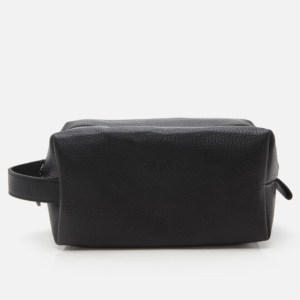 Genuine Leather Black Men's Bag