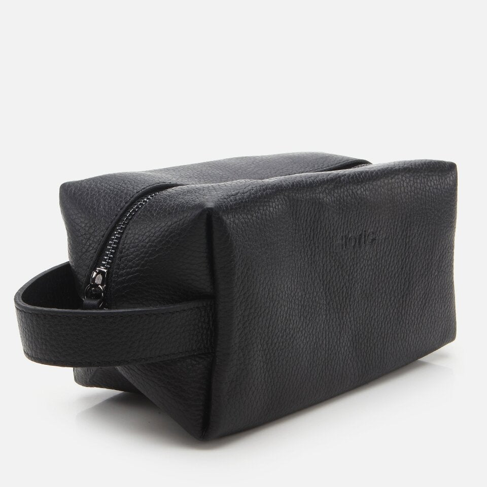 Genuine Leather Black Men's Bag