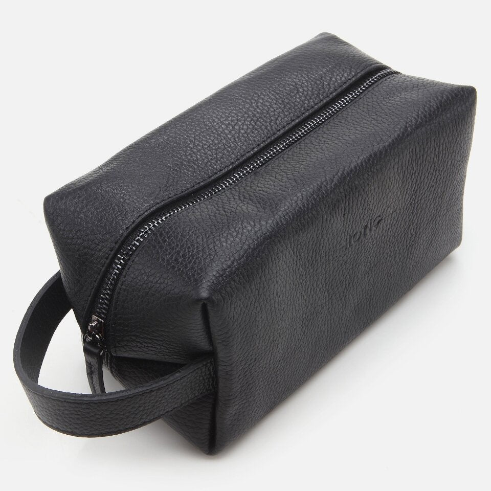 Genuine Leather Black Men's Bag