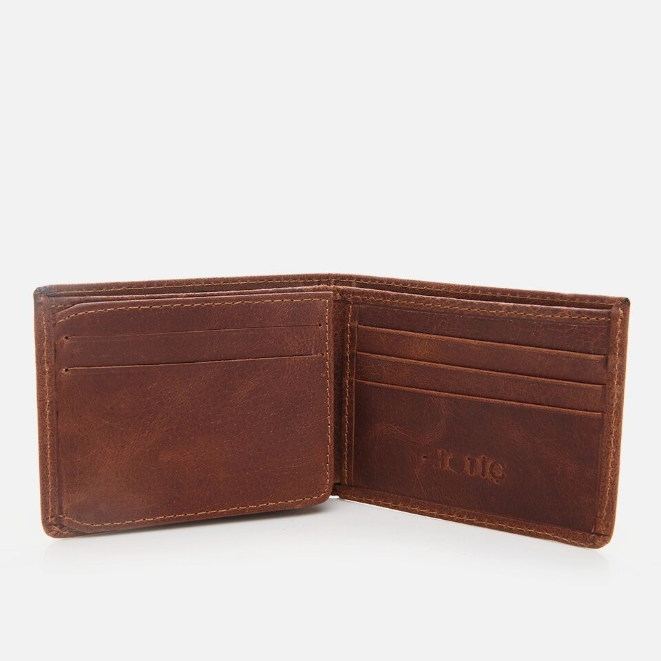 Genuine Leather Brown Men's Wallet