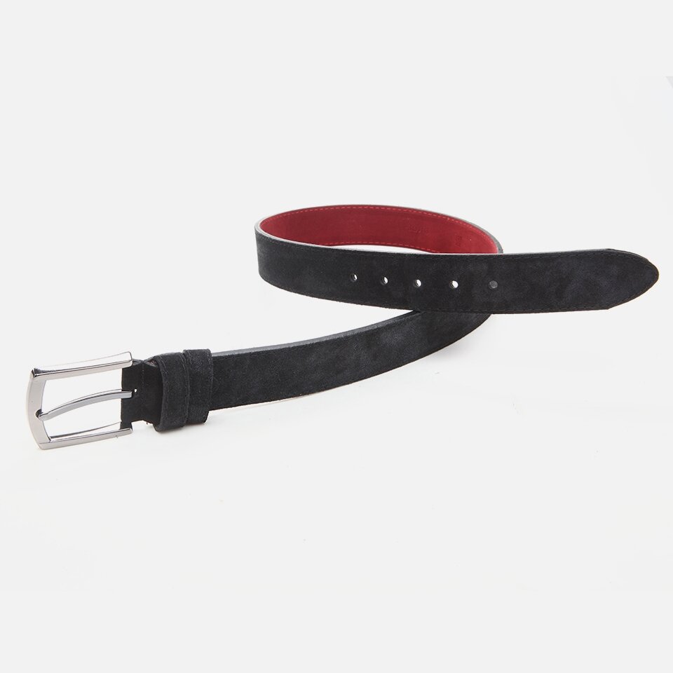 Genuine Leather Black Men's Belt