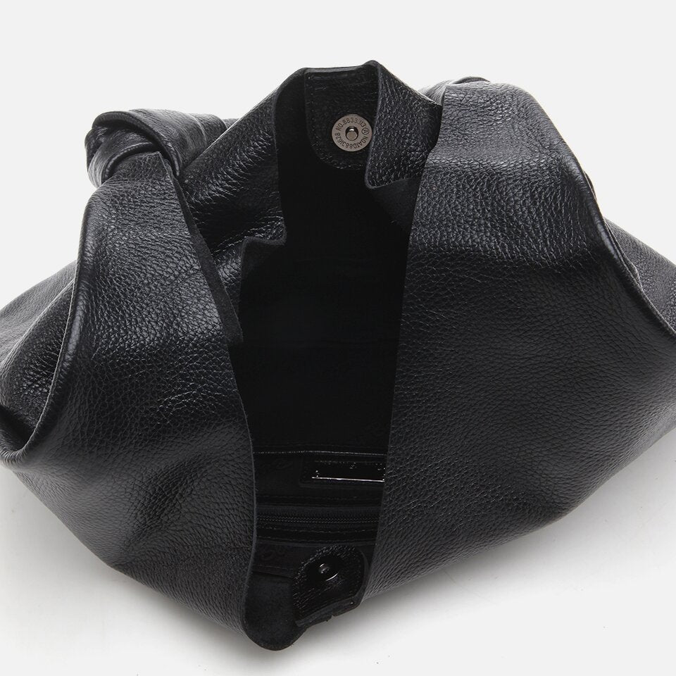 Genuine Leather Black Women's Bag
