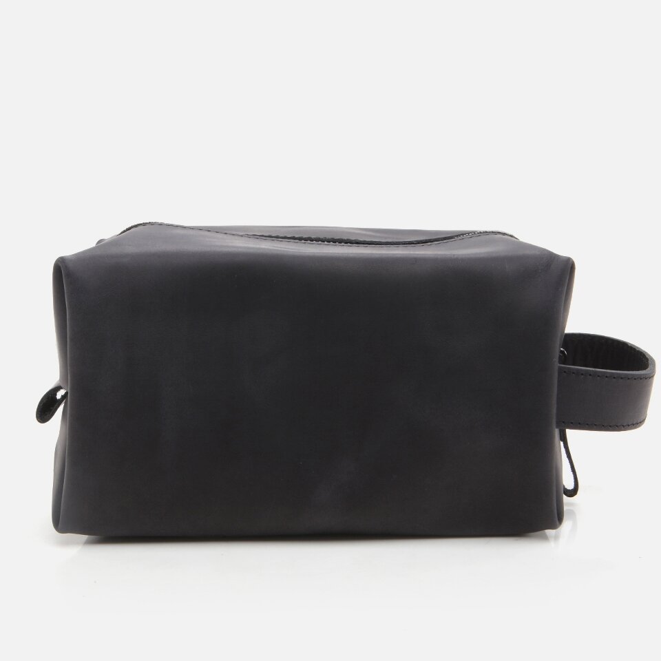 Genuine Leather Navy Blue Men's Bag