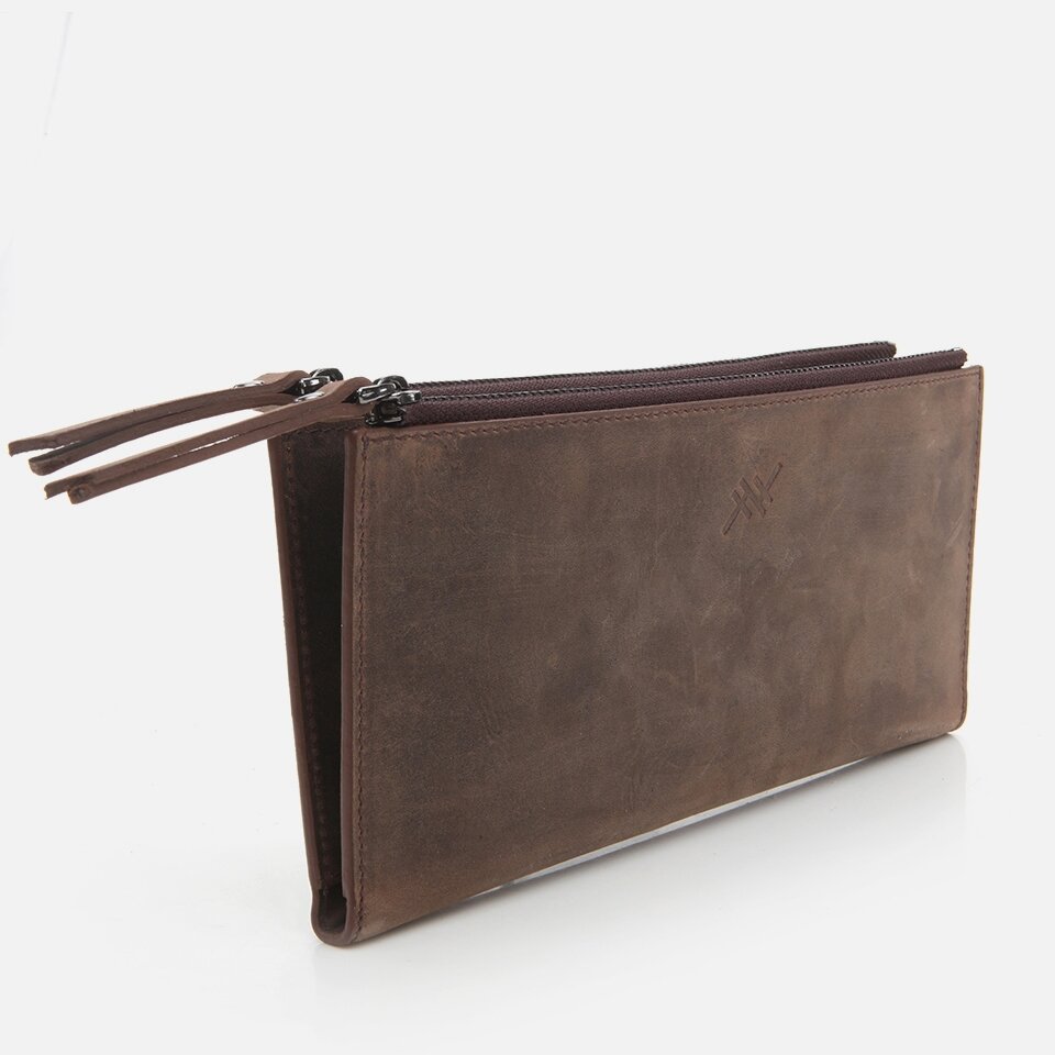 Genuine Leather Brown Men's Wallet