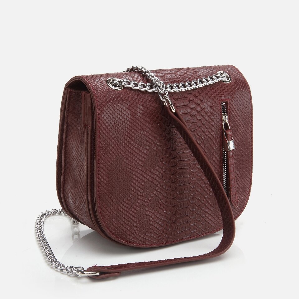 Women's Burgundy Handbag