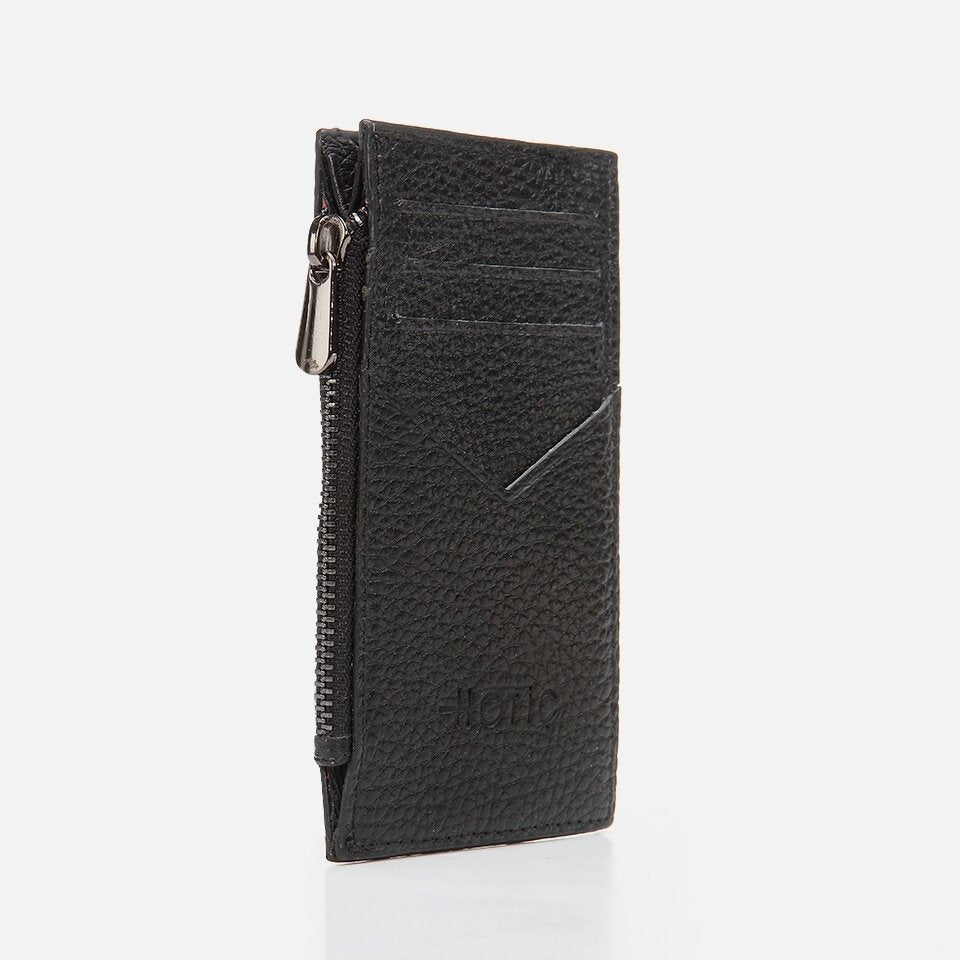 Genuine Leather Black Men's Wallet
