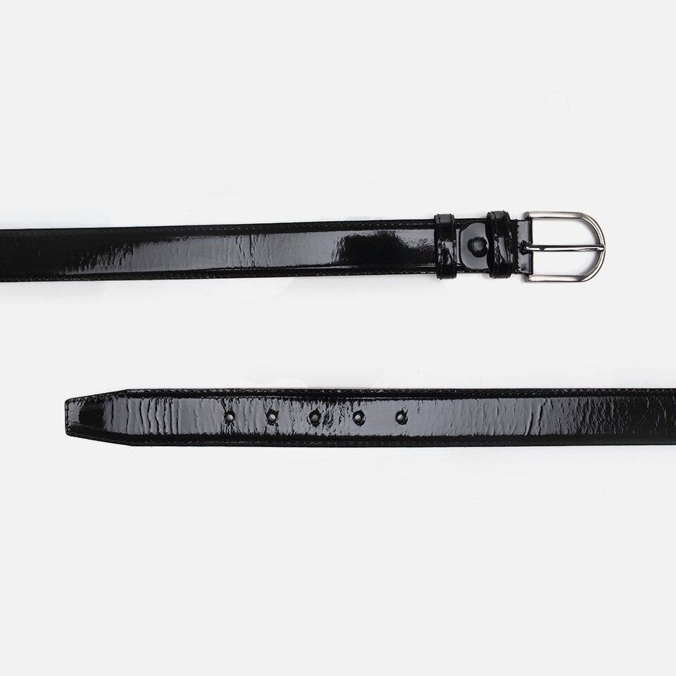 Genuine Leather Black Men's Belt