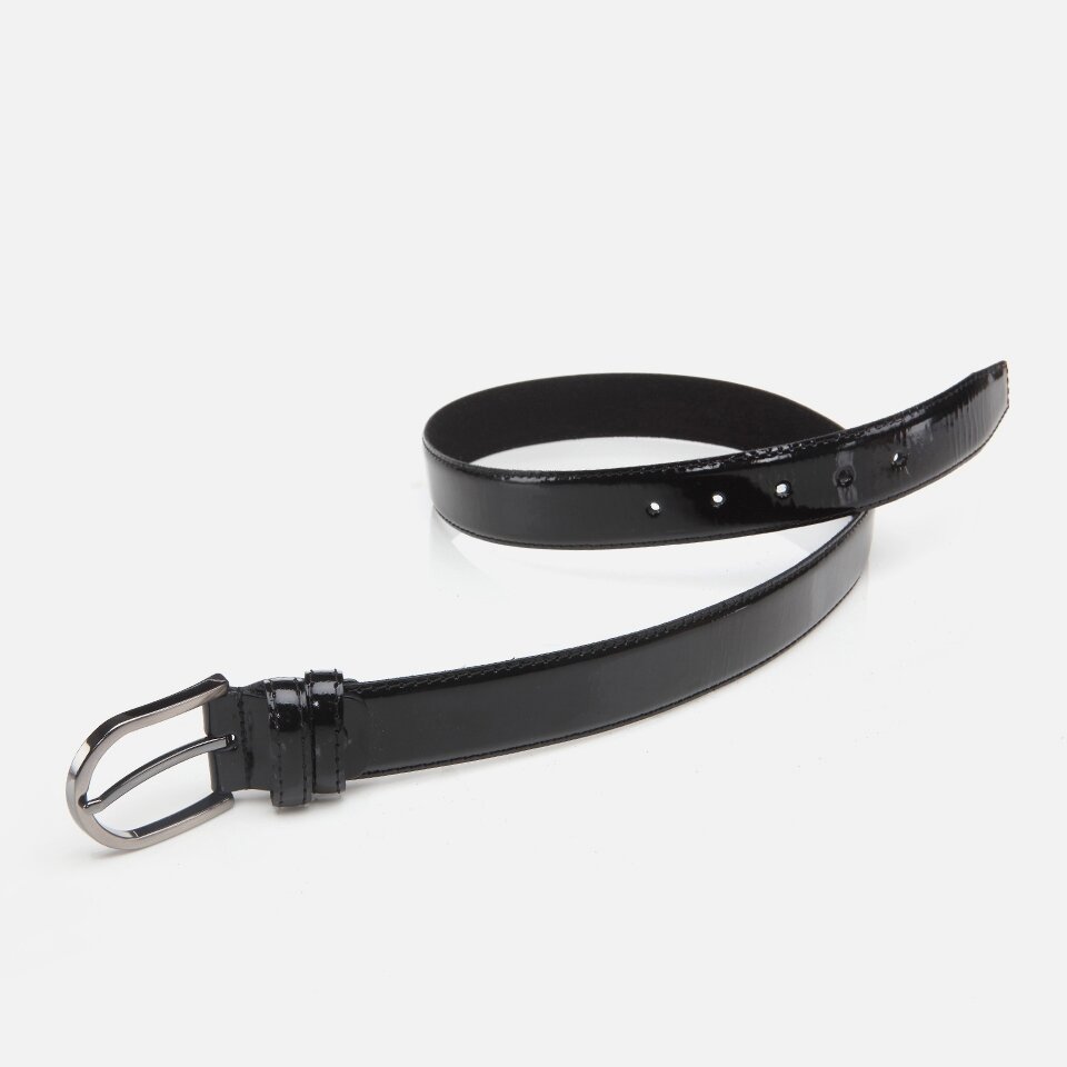 Genuine Leather Black Men's Belt