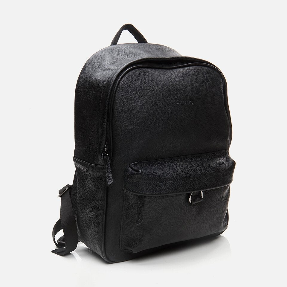 Genuine Leather Black Men's Bag