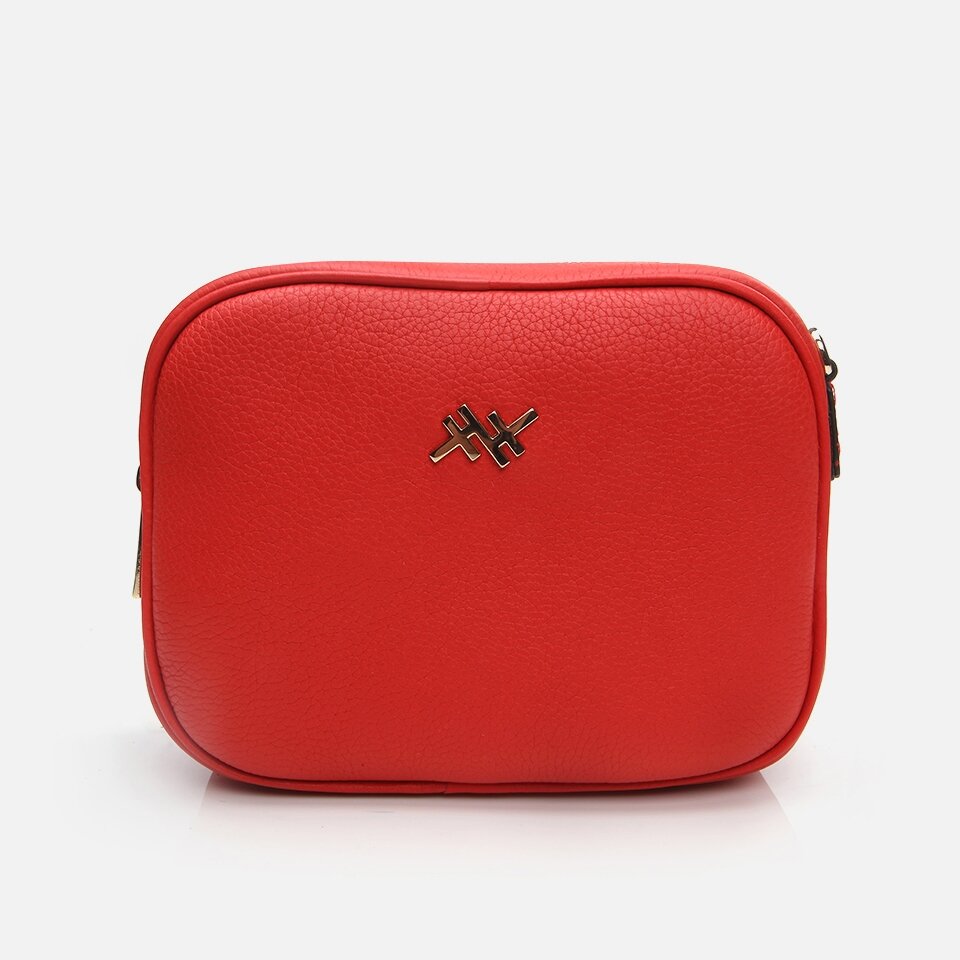 Genuine Leather Red Women's Bag