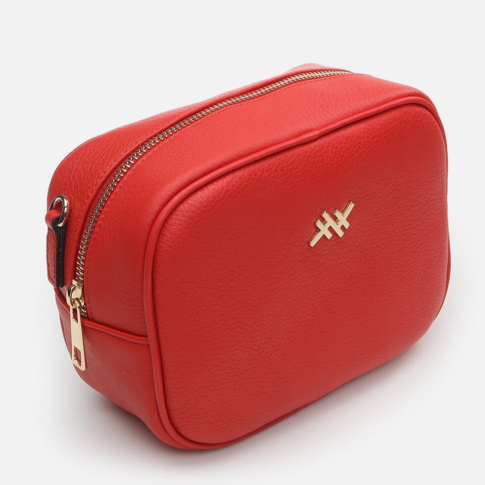 Genuine Leather Red Women's Bag