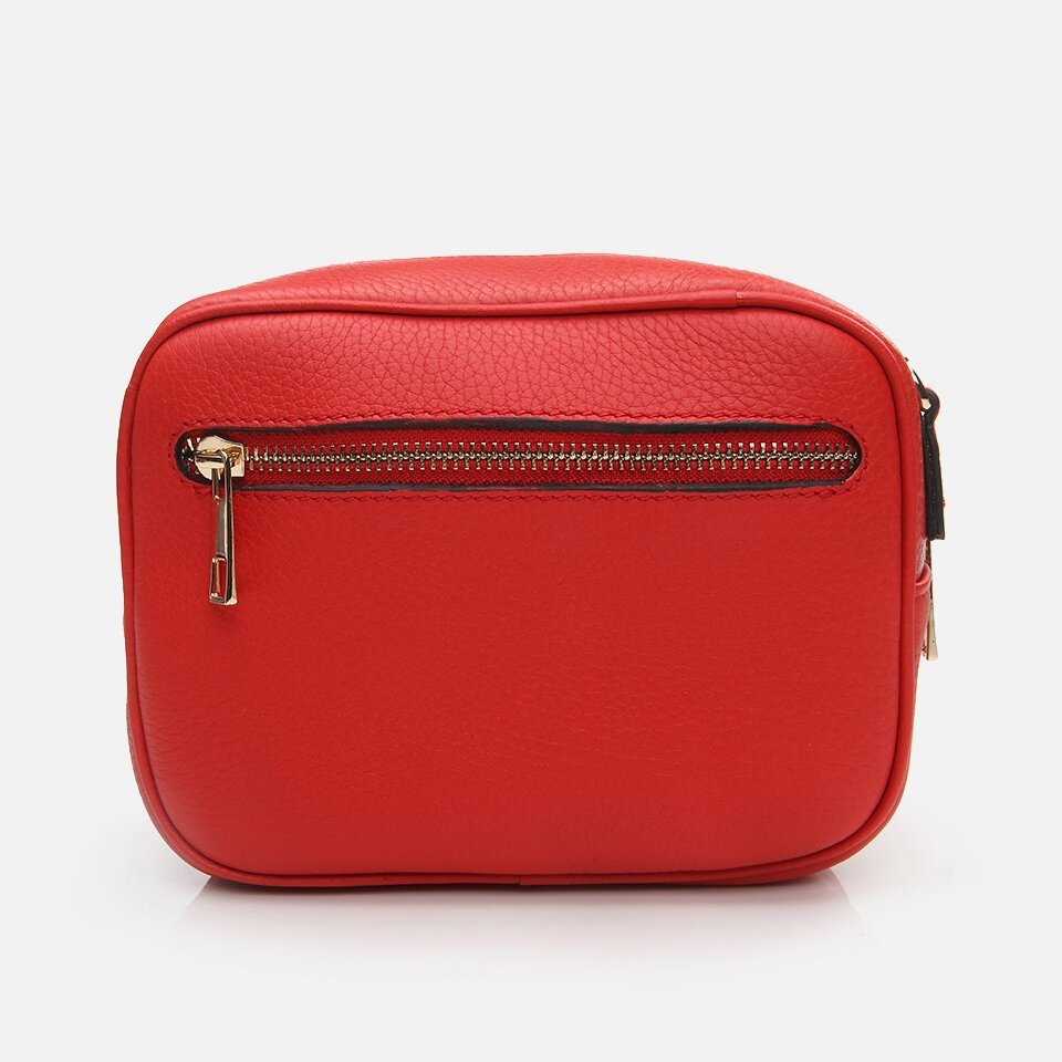 Genuine Leather Red Women's Bag