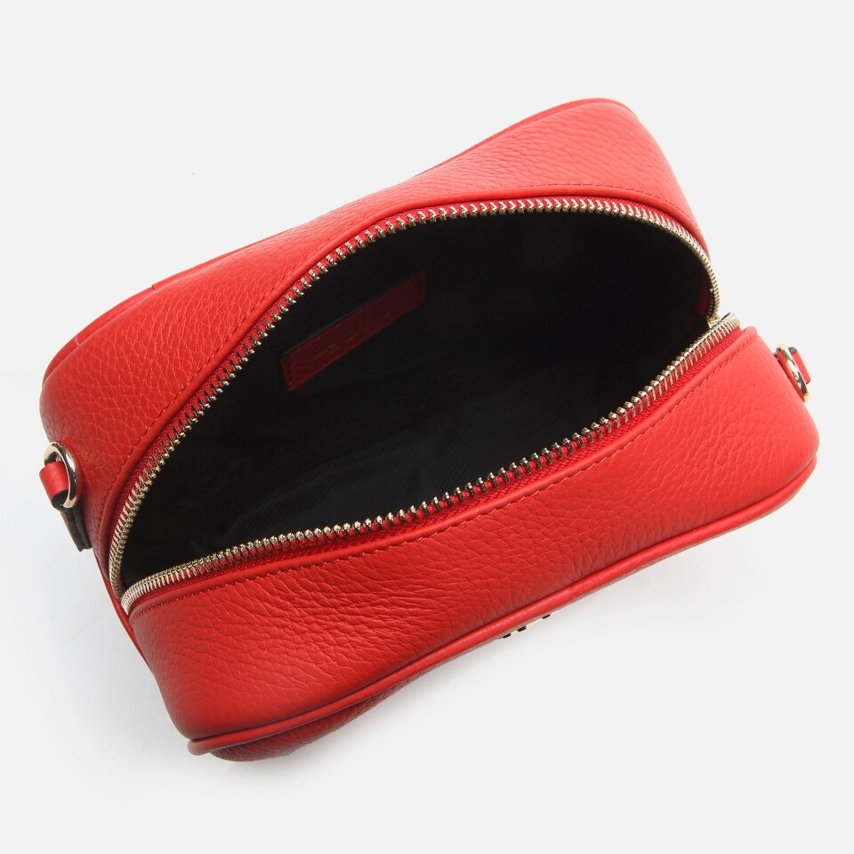 Genuine Leather Red Women's Bag
