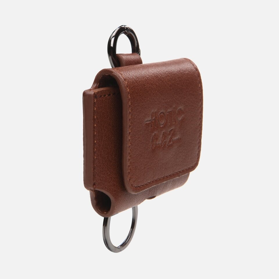 Genuine Leather Men's Earphone Case x Danilo Zanna
