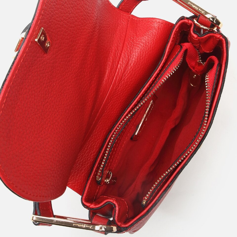 Genuine Leather Red Women's Bag